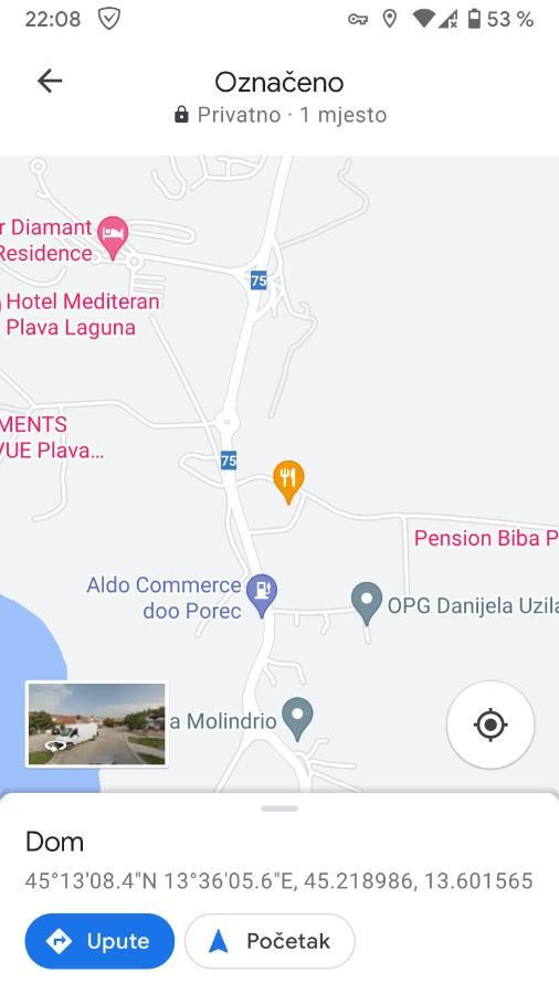 Apartment Rosse Poreč Eksteriør bilde